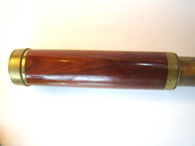 A rare 18th century three-draw pocket telescope by Henry Hemsley of London 1781-1791 — image 4
